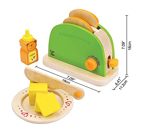 Hape Pop Up Toaster Wooden Play Kitchen Set With Accessories #TOP3