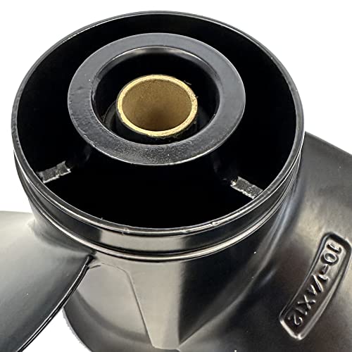 Sungze Boat Propeller For Suzuki Outboard Engine 25Hp 30Hp Df25 Dt25 Df30 Dt30 10 Tooth Spline 58100-96430-019 10 1/4X12 thumb #8