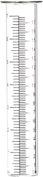 Evergreen Garden Glass Replacement Rain Gauge Tubes Maximum 7 Inches Measurement 8 x 1.8 x 1.8 Inches Set of Two