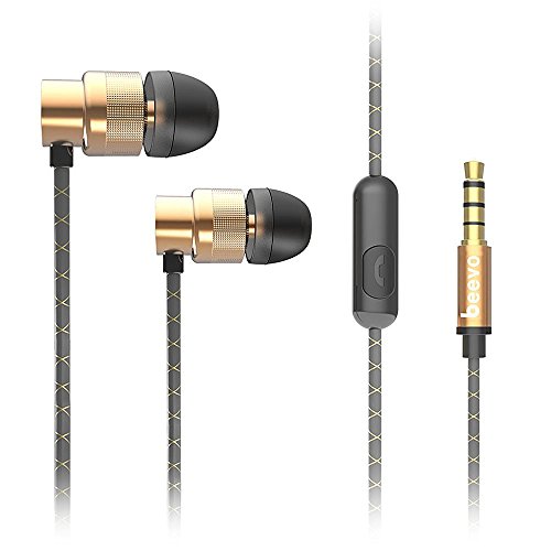Wackolee In-ear Headphones Earbuds High Resolution Fashion Design for Young Generation, Gold Wackolee In-ear Headphones Earbuds High Resolution Fashion Design for Young Generation, Gold