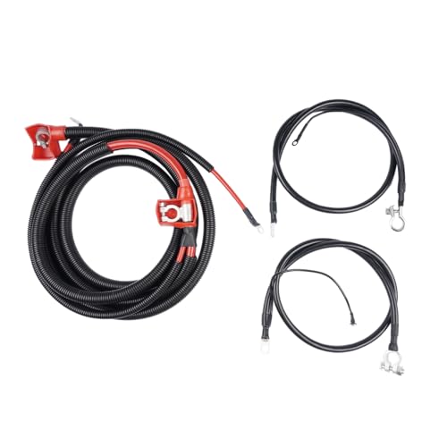 Starter Battery Cable Kit Positive & Negative 00593 A38-2UHLC A46-2UHC Replacement for Ford 7.3L Power*Stroke Diesel 1994-1997 Lamerto miniatura 1
