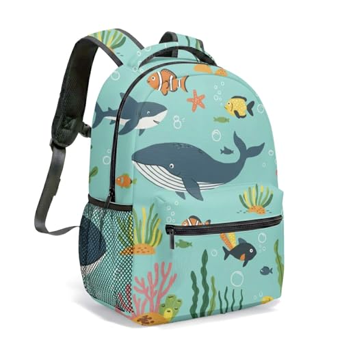 Mochila Rocket Galaxy Space 40,6 cm estampada universo estrelado cósmico constelação estética bolsa de viagem, 07, Large