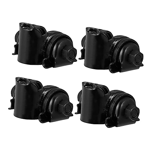 KOMBIUDA 4Pcs Bike Seat Clamp Durable Saddle Clamp for Standard Rail Saddles Quick Release Seat Tube Clip Portable Seatpost Accessory for Easy Installation and Long Distance Riding