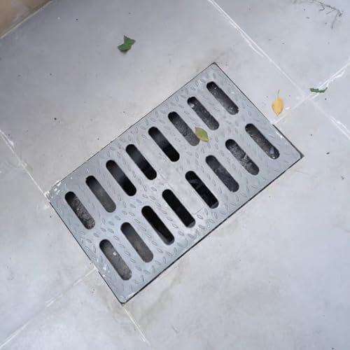 Grille d'égout anti-obstruction pour éliminer l'eau stagnante sur caniveau