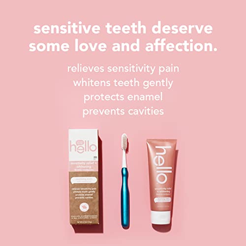 Hello Sensitivity Relief And Whitening Fluoride Toothpaste For Sensitive Teeth thumb #4