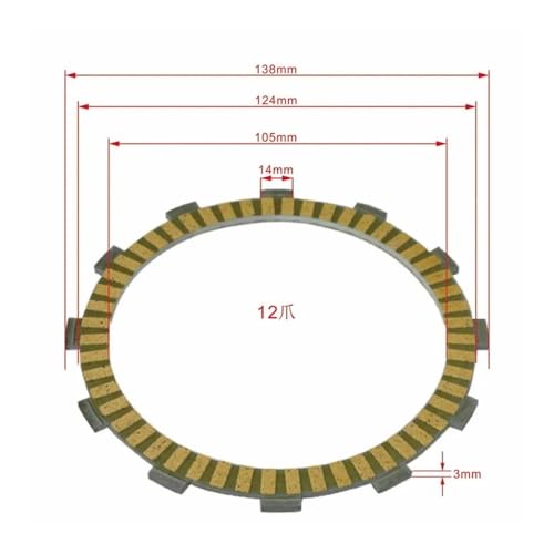 Discos de embrague para renovar la transmisión de motos WR250X y YZ125 en circuito 4