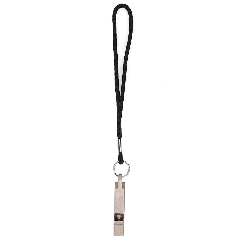 Metalen fluitje met gravering (RVS 304) - hondenfluitje, sportfluit