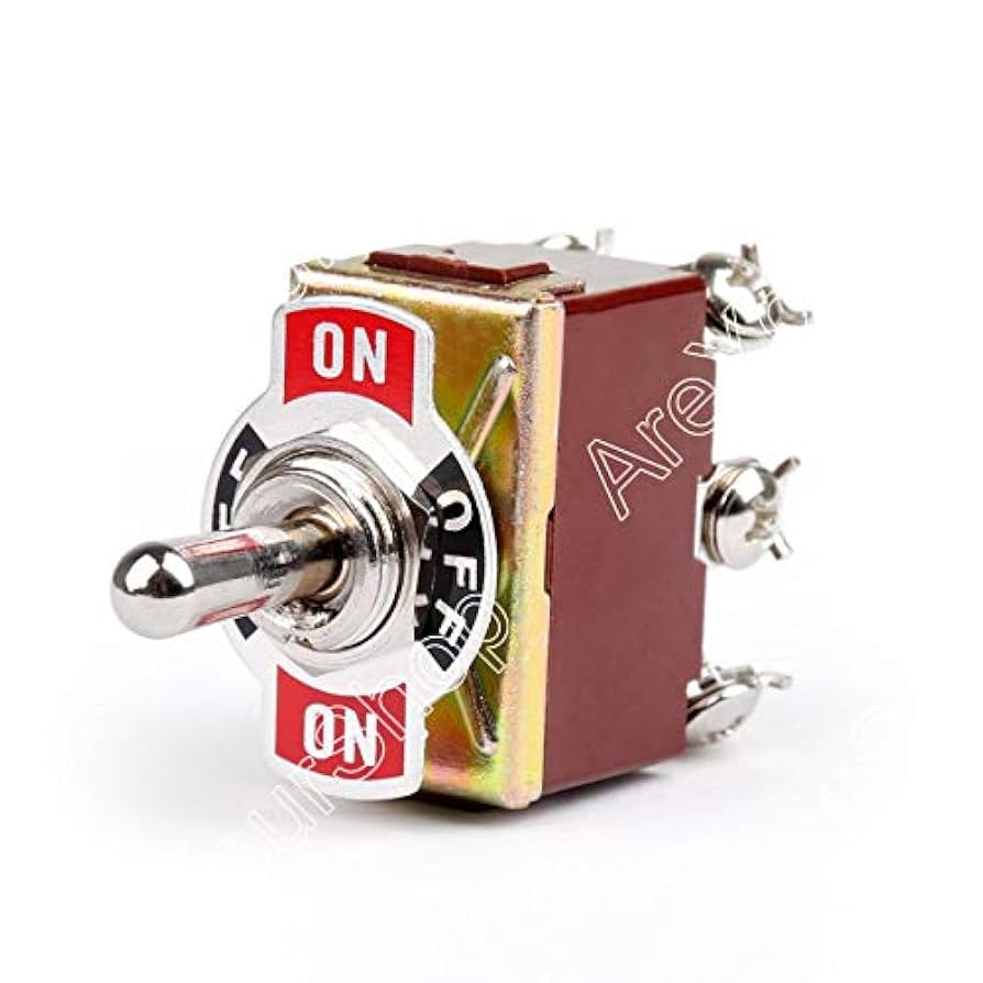 Toggle Switch 3 Terminal 6Pin ON-Off-ON 15A 250V Toggle