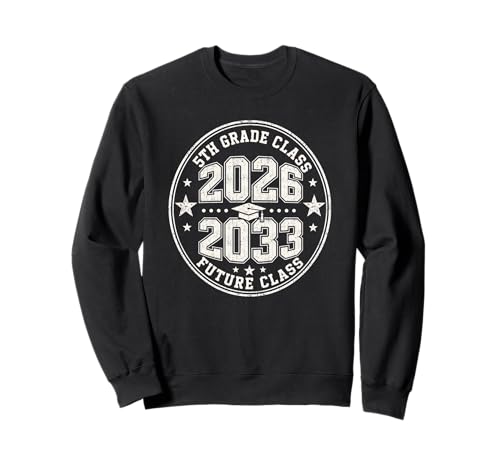 Retro 5th Grade Future Class 2033 Sweatshirt