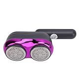 Generic 多機能糸くずリムーバー ミルキーコーヒー色 – ダブルヘッド設計、2000mAhバッテリー、20000rpmモーター、LEDディスプレイ、50ML大容量、衣類・家庭用品用 (グレー)