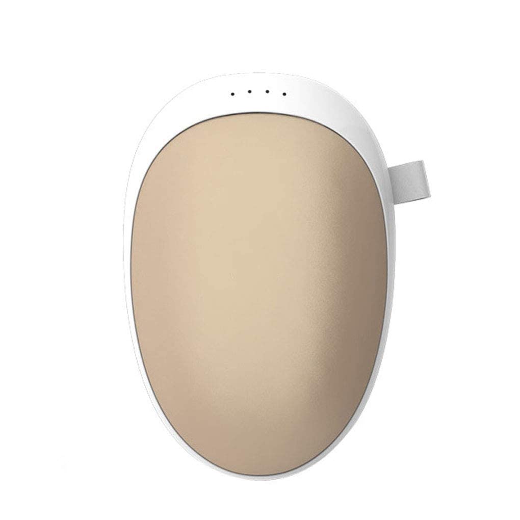 Scaldamani Powerbank 7500mah, Scaldamani Tascabile Ricaricabile USB Scaldamani Elettrico a Doppia Faccia per Donna Uomo in Inverno Powerbank