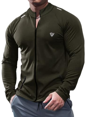 Image of Noble Monk Men's Active wear Regular Fit T Shirt |Full Sleeves |Casual T-Shirt for Men