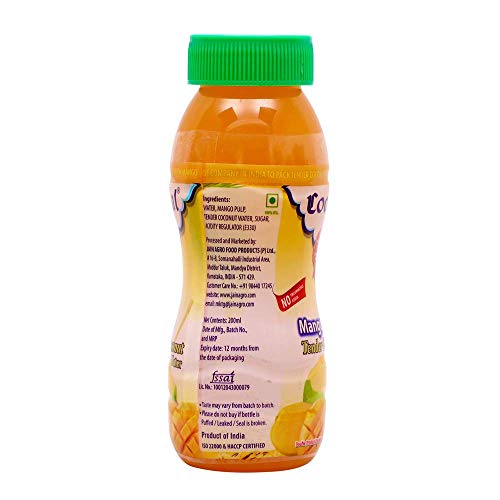 Image of Cocojal Natural Tender Coconut Water, Pack of 6 + Cocojal Mango Tender Coconut Water, Pack of 6