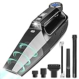✔️ Carga rápida: esta aspiradora inalámbrica con 3 baterías recargables (2000 mAh, incluido el cable de carga USB), equipada con tecnología de carga rápida, la aspiradora de mano con batería se cargará completamente en 5-6 horas y hasta 30 minutos operación de succión ciclónica fuerte. La protección contra sobrecalentamiento, protección contra sobrecorriente y protección contra cortocircuitos garantizan la seguridad del dispositivo y su seguridad durante la carga y el uso.