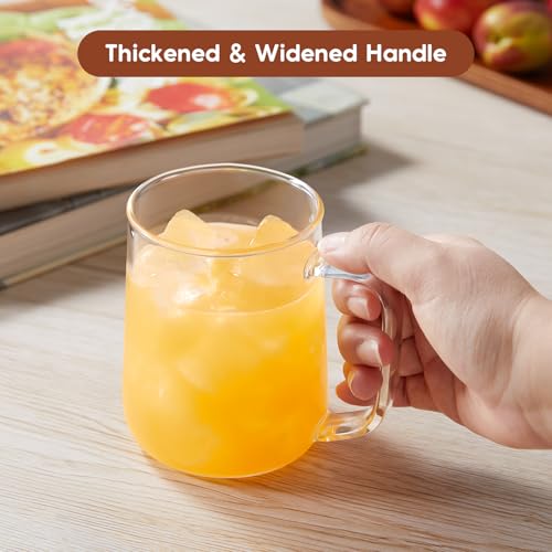 ZMZKKLL 16 oz Borosilicate Mugs