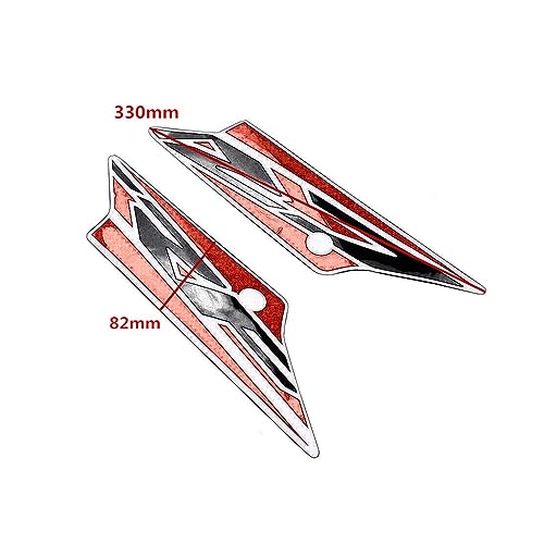 Autocollants carénage étanches CRF250L scratch pad réservoir