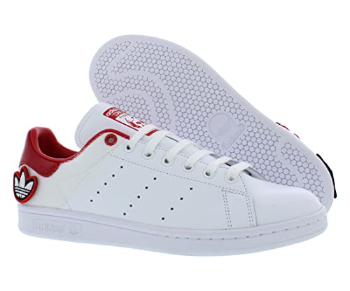 adidas Originals Adidas Stan Smith Mens Shoes Size 8.5, Color: White/Red2