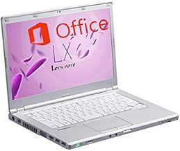 [Deluxe Bonus Offer] [Microsoft Office 2019 & Win 10 Included] Lightweight Panasonic Let's Note CF-LX6 ★ 7th Generation Core i5-7300U @ 2.6 GHz/8GB Memory/SSD 256 GB/14 inch FHD/Webcam (SSD 256GB)