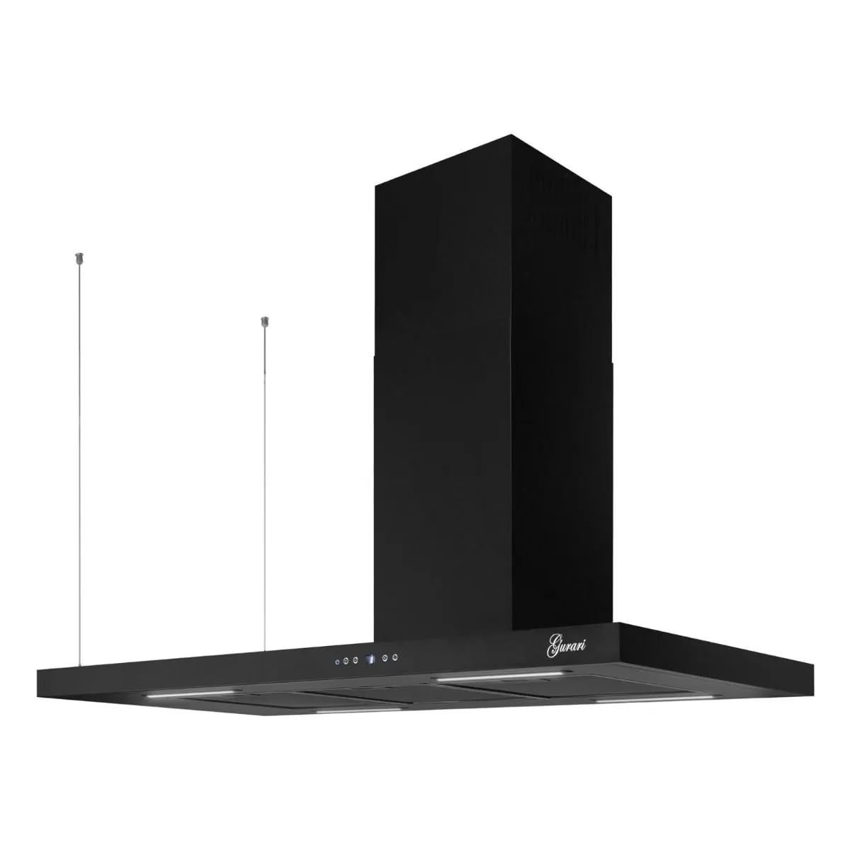 Gurari GCH 793.R Inselhaube Dunstabzugshaube 116 cm Schwarz 850m³/h