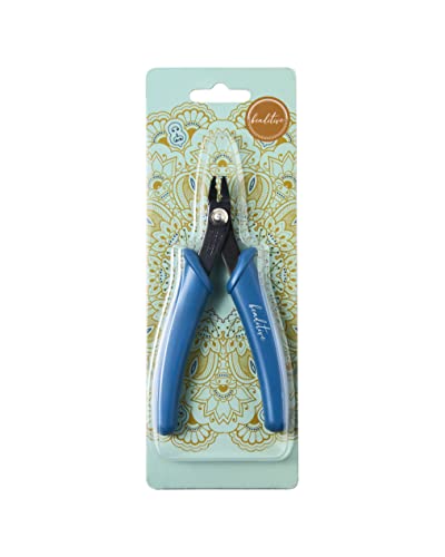 Beaditive Pince à sertir pour perles et tubes de 2 mm et 3 mm | 12,7 cm (Lac bleu) Cover