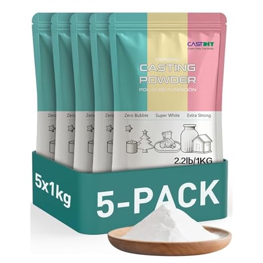 CASTDIY 5 kg Bubble-Free Casting Powder