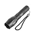 Newsight Flashlights T6 Handheld Flashlights Portable Outdoor Waterproof Torch Ultra Bright with Adjustable Focus for Camping Hiking (Black, 1pcs)