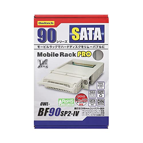 Owltech Mobile Rack para Bahía de 5 Pulgadas, Compatible 3.5-Inch SATA HDD miniatura 5