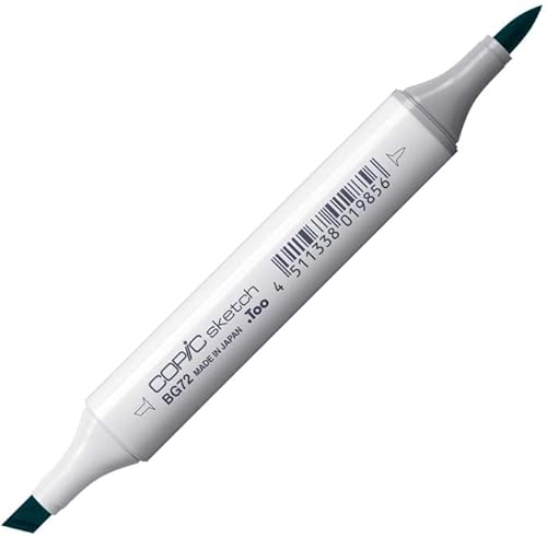 Miniatura 6 de Copic Marcadores B32-Sketch, Azul Pálido B32 Azul Pálido,B41 Azul Polvo,B37 Amberes Azul,B66 Clemantis,Bg07 Azul Petróleo,Bg23 Mar de Coral,Bg72