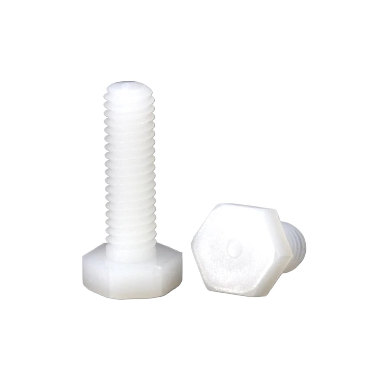 Viti Esagonali In Nylon Bianco - M10x20, 15 Pezzi, Per Isolamento Termico/elettrico - Foto 10