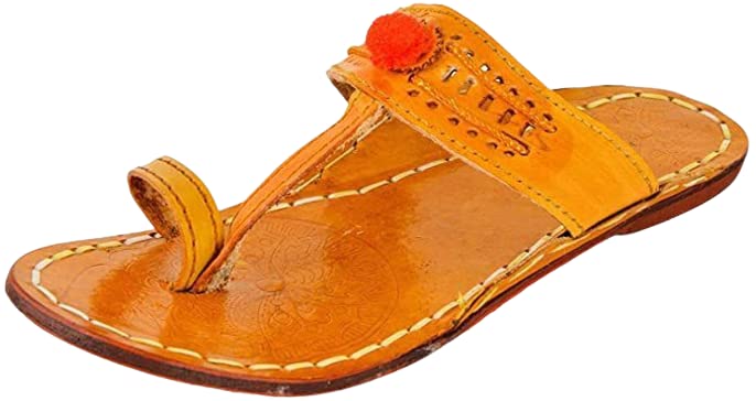 Stylish Fashionable Trendy Footwear Collection, Synthetic Women Kolhapuri Chappal-picture-33