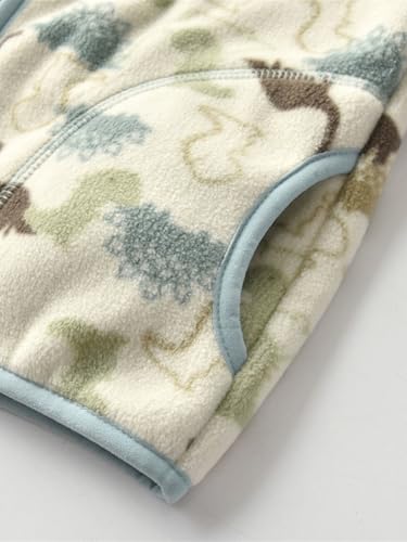 Tenna Teki Boys' Cute Cartoon Animal Zipper Jacket - Warm Stand Collar Casual Coat3