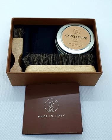Kit per la cura e manutenzione delle calzature in pelle liscia - FE0059-192