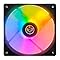 Kit Ventoinhas TGT Striker 1x120mm | Iluminação Rainbow | Fluxo de Ar de 52.5 CFM | Baixo Nível de Ruído | Conector Molex 4 Pinos | SKU: TGT-STK-BLRBW