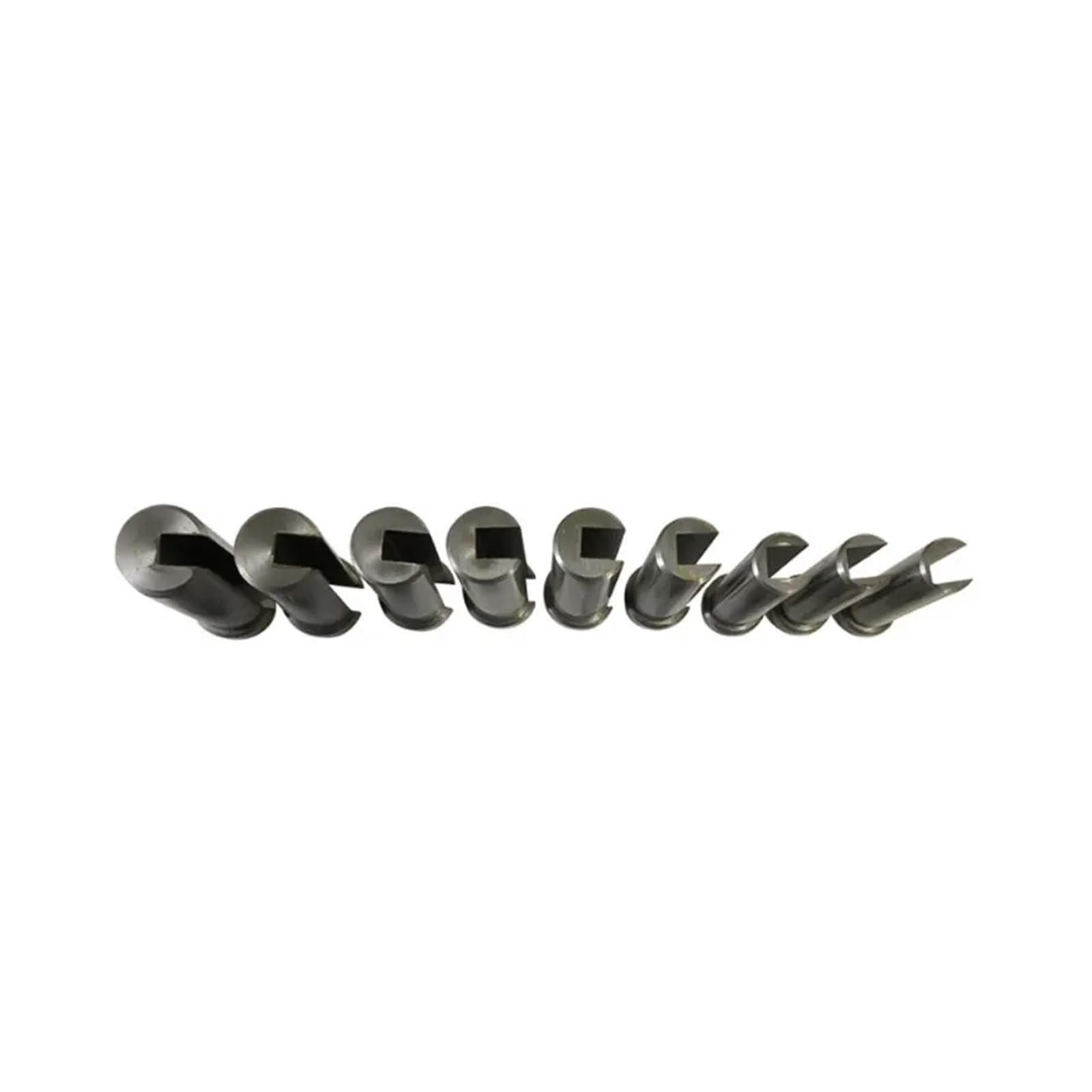 VARNOK Broche à rainurer Broches à clavette Type B, Douilles 12 mm/14 mm/15 mm/16 mm, Type C 18 mm/19 mm/20 mm/22 mm/24 mm/25 mm/26 mm/28 mm/30 mm for Broches(12B 16.6x43mm)