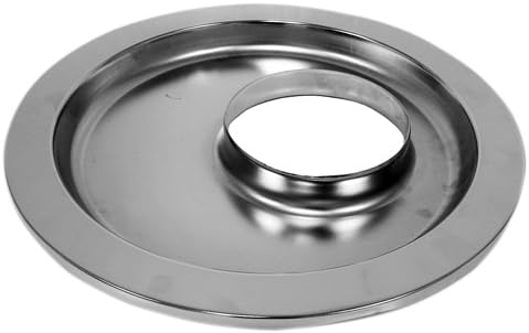 Base de filtro de ar em aço CFR Performance 14" deslocada para GM – Cromada