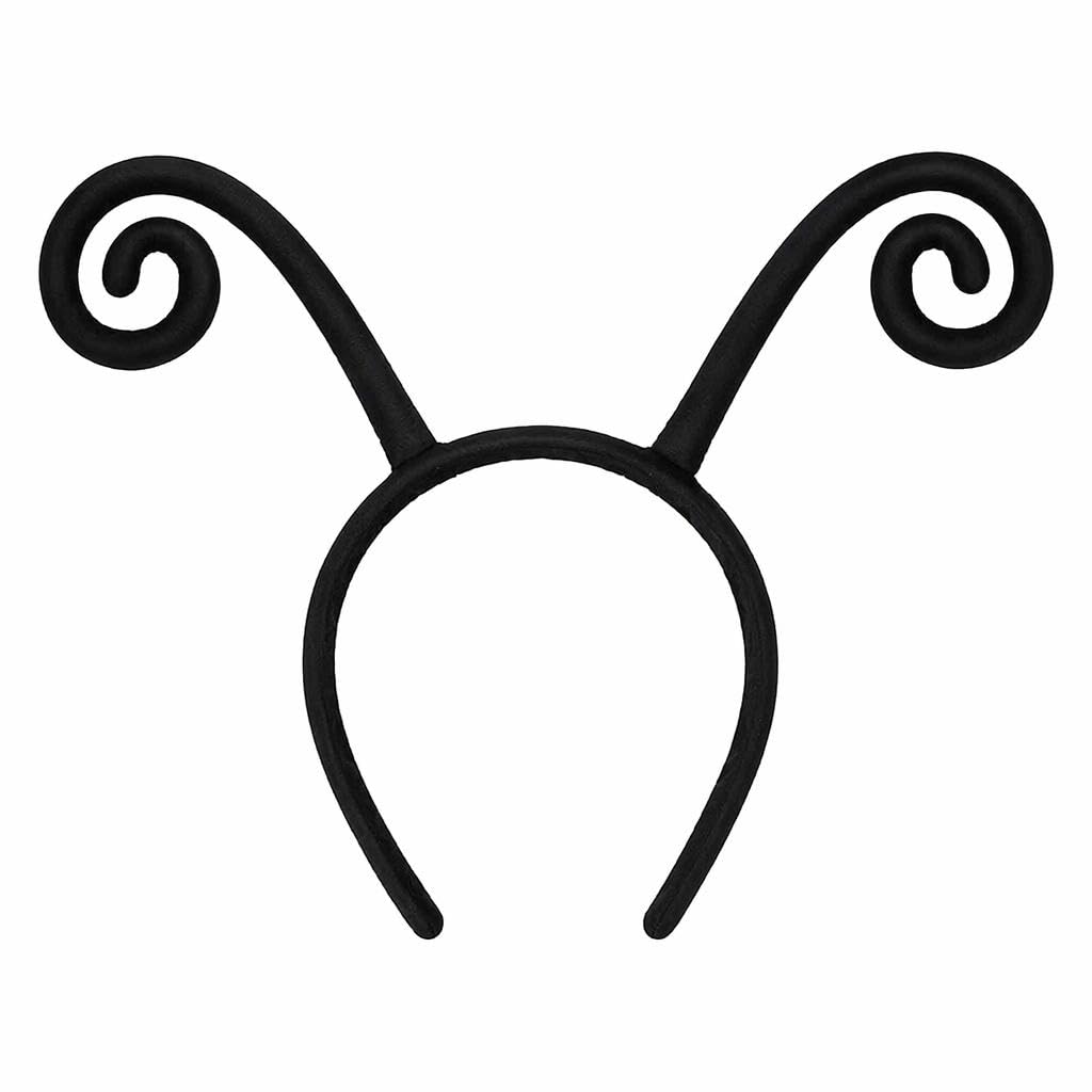 Gryphix Antenna Headband Black Bug Headbands Halloween Costume 1 Pc