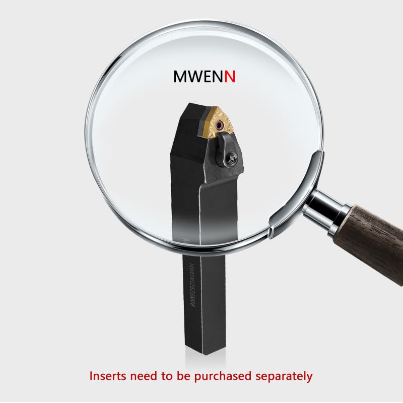 1pc MWENN2020K08 MWENN2525M08 External Turning Tool MWENN Lathe Bar Turning Holder CNC Cutting Tool Cutter Bar(MWENN2020K08)