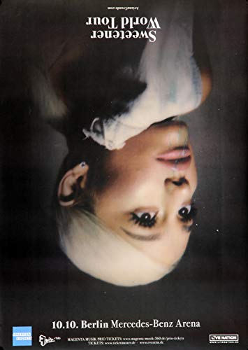 Image of Ariana Grande - Sweetener World, Berlin 2019 » Concert Poster Live Concert Event DIN A1 «