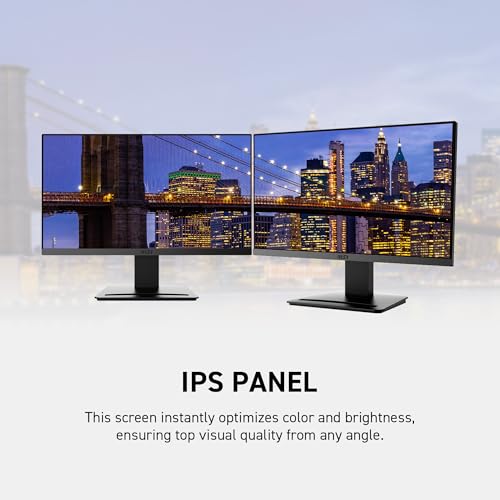 Image of msi Pro MP273A, 27 inch Monitor, 1920 x 1080 (FHD), IPS, 100Hz, TUV Certified Eyesight Protection, 4ms, Displayport, HDMI, Tilt, Black