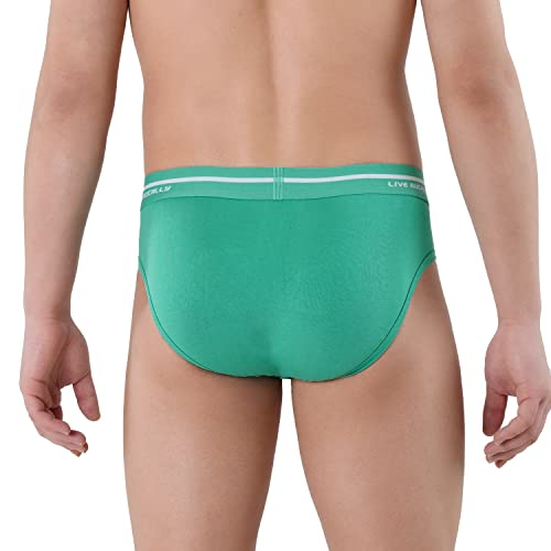 Image of U.S. Polo Assn. Men Logo Waistband Cotton Stretch IYAH Briefs - Pack of 2