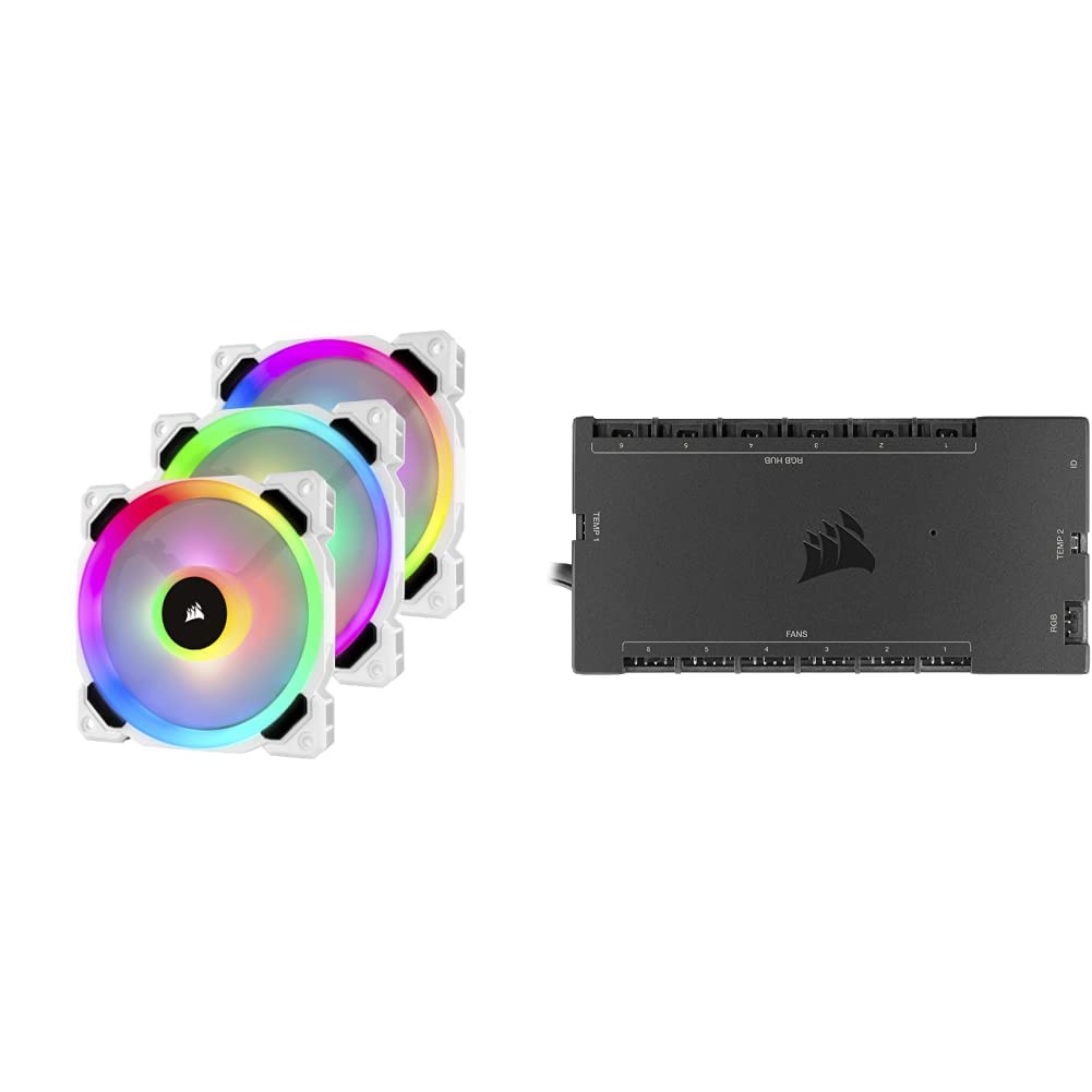 Buy Corsair LL Series, LL120 RGB, 120mm RGB LED Fan, Triple Pack with