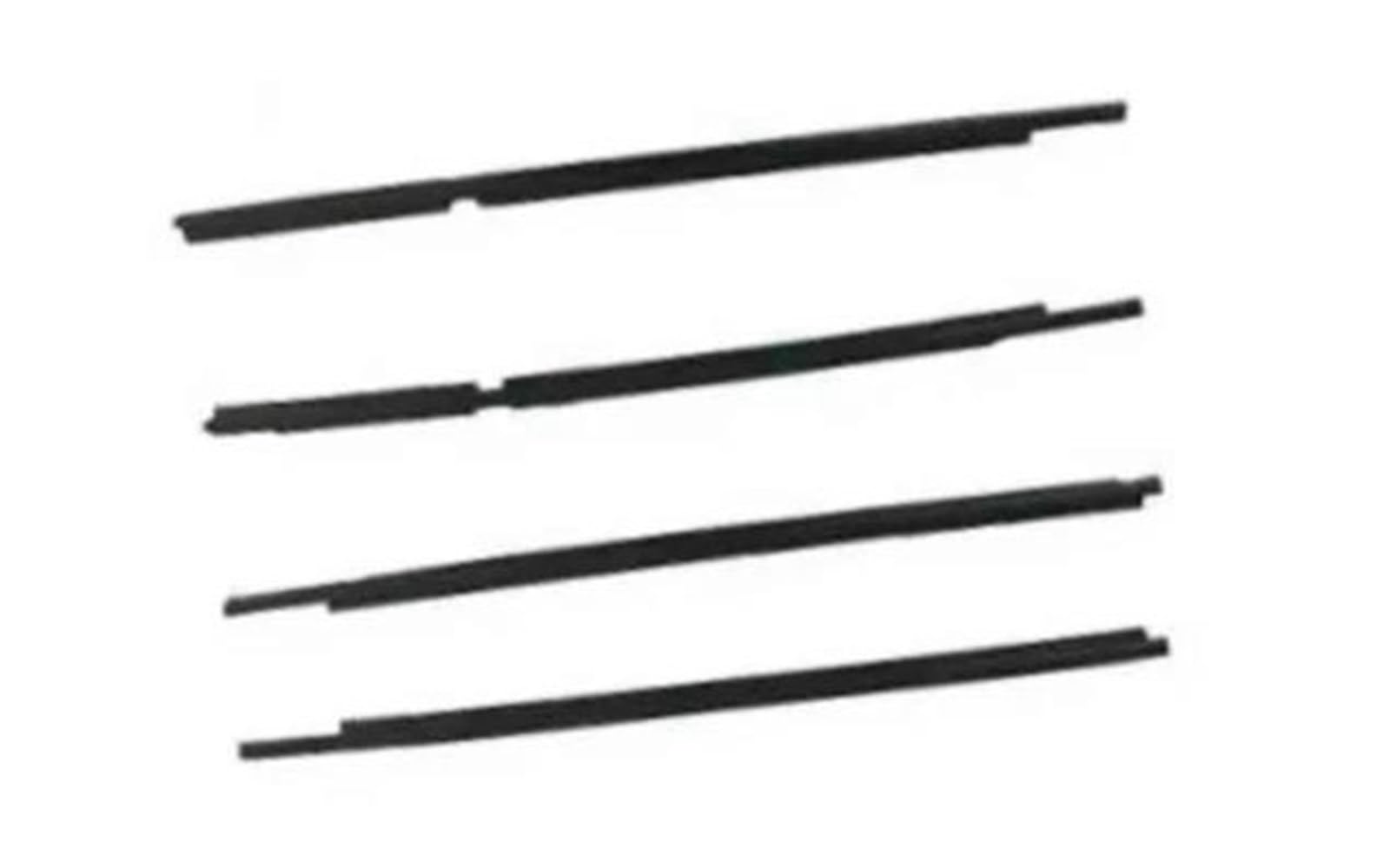 Guarnizioni per porte e finestrini 4 Pezzi 5 Porte Finestrini Esterni In Gomma 83831-65J00 Guarnizione In Gomma Protettiva Per Vetri Per Grand Per Vitara 2011 Insonorizzante Impermeabile