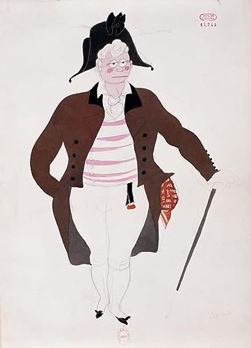Costume pour personnage de Bartolo poster toile sans reflet