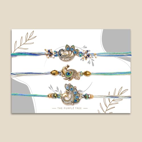 Image of The Purple Tree Rakhi for Brother - Rakshabandhan Gift for Bhai