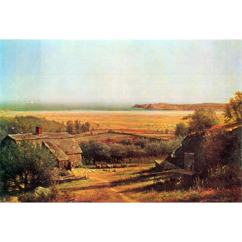 Impression giclée de collection Maison en mer Whittredge ARTICULOZY