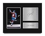 HWC Trading Cale Makar Colorado Avalanche Gifts Printed Signed Autograph Picture for Ice Hockey Fans - US Letter