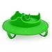 Droiee Silicone Vegetable Steamer Basket Insert for Cooking Pot [NON STICK] Best Silicone Steamer - Works in Microwave - [ Green ]