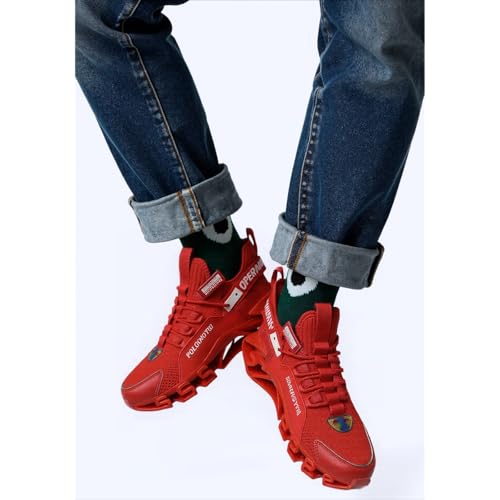 Men's Women's Athletic Chunky Platform Sneakers Lightweight Breathable Running Shoes for Women Men2