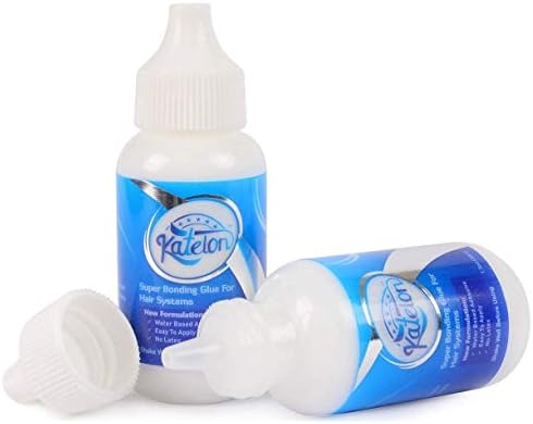 JOOLER Wig Glue Lace Glue Invisible Bonding Glue Lace Wig Glue Adhesive for Poly and Lace Hairpiece, Wig, Toupee Systems, Wig Glue Hair Replacement Adhesive