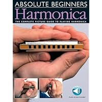 Absolute Beginners Harmonica | Learn to Play Harmonica | Step-by-Step Exercises and Backing Tracks | Includes Audio Online | Ideal for Beginners | Sheet Music for Harmonica